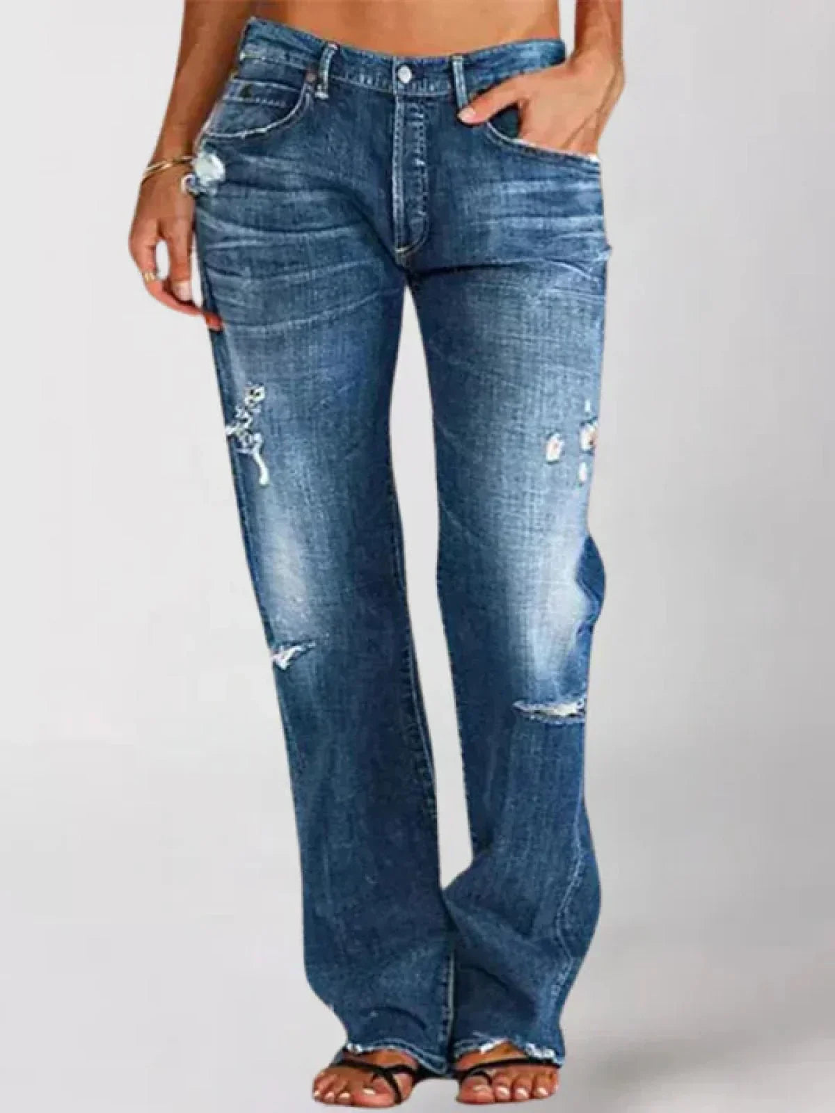 Jeans Eleganti a Vita Bassa