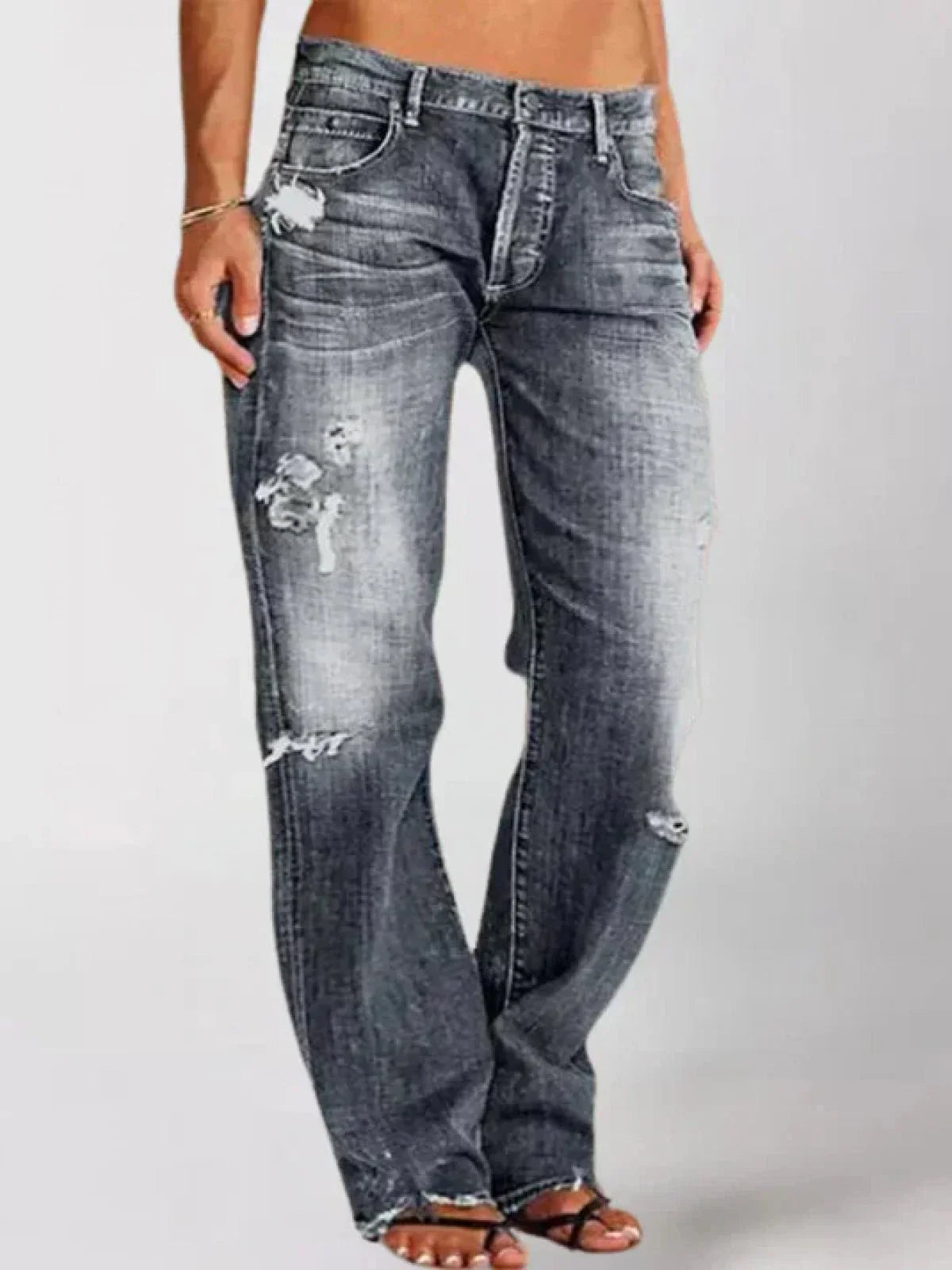 Jeans Eleganti a Vita Bassa