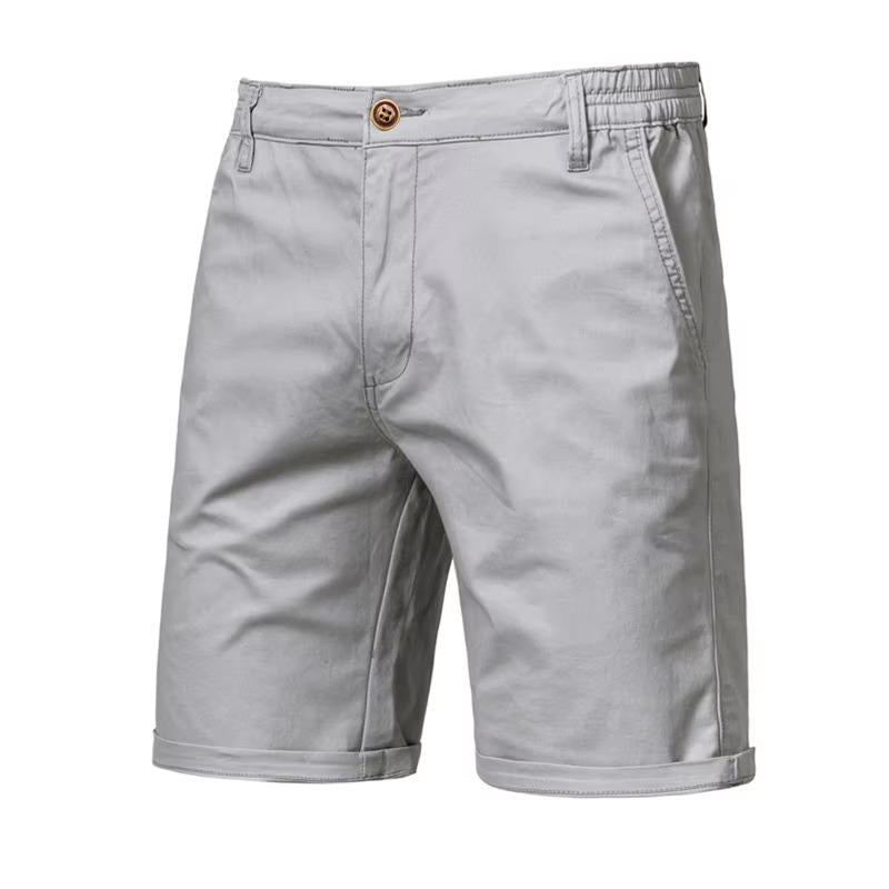 Pantaloncini da uomo in cotone con tasche