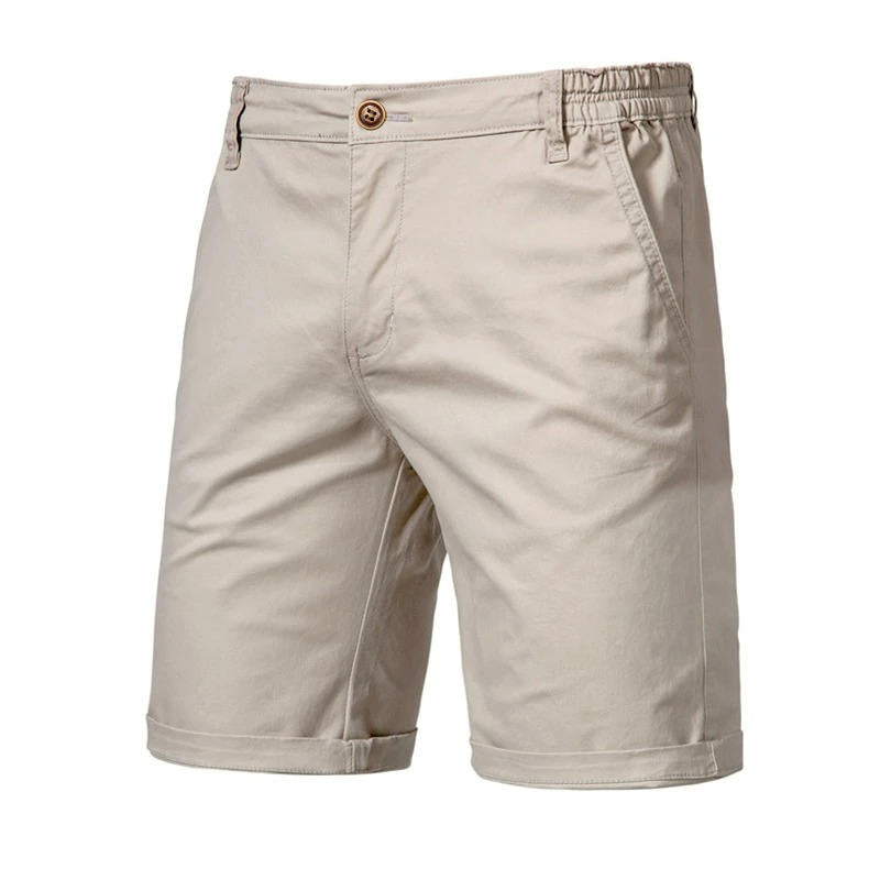 Pantaloncini da uomo in cotone con tasche
