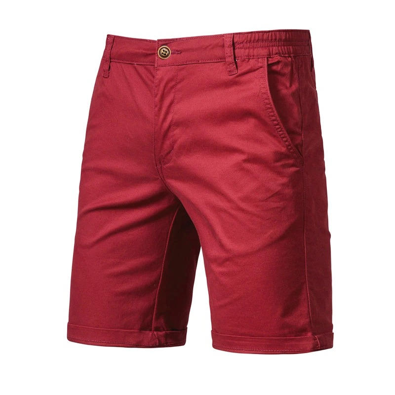 Pantaloncini da uomo in cotone con tasche