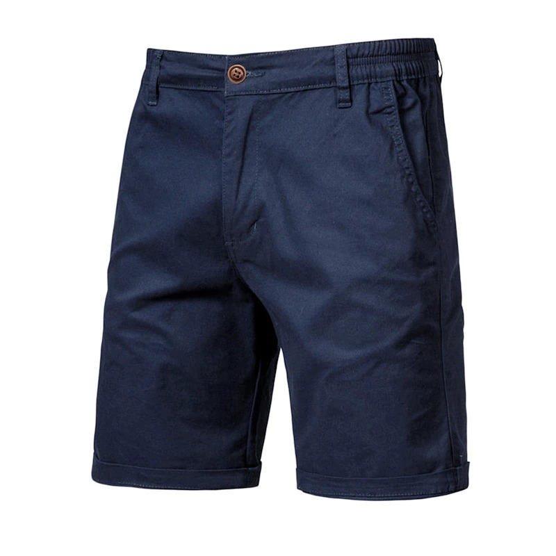 Pantaloncini da uomo in cotone con tasche