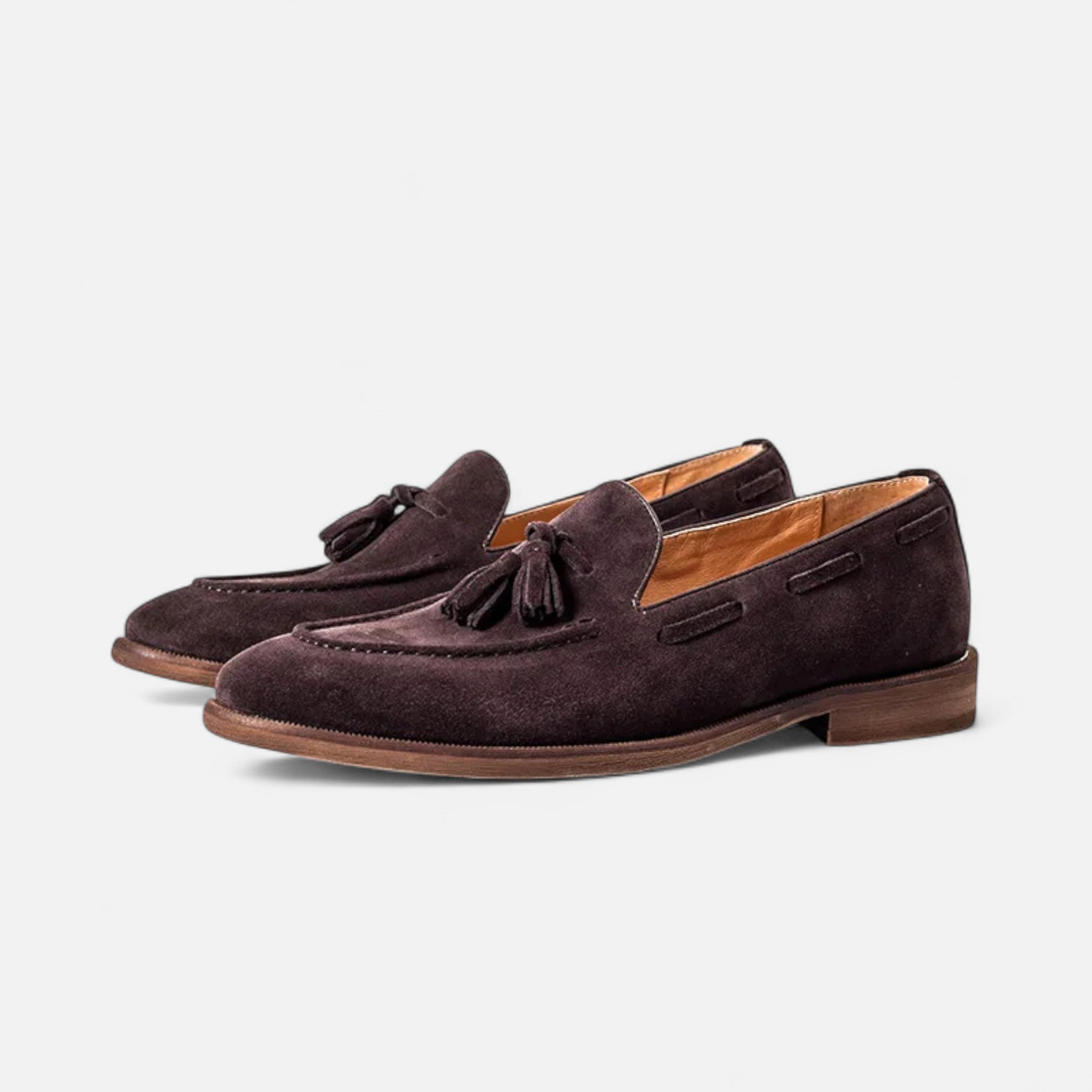 Mocassini in Pelle Nabuk da Uomo | Stile Classico Britannico