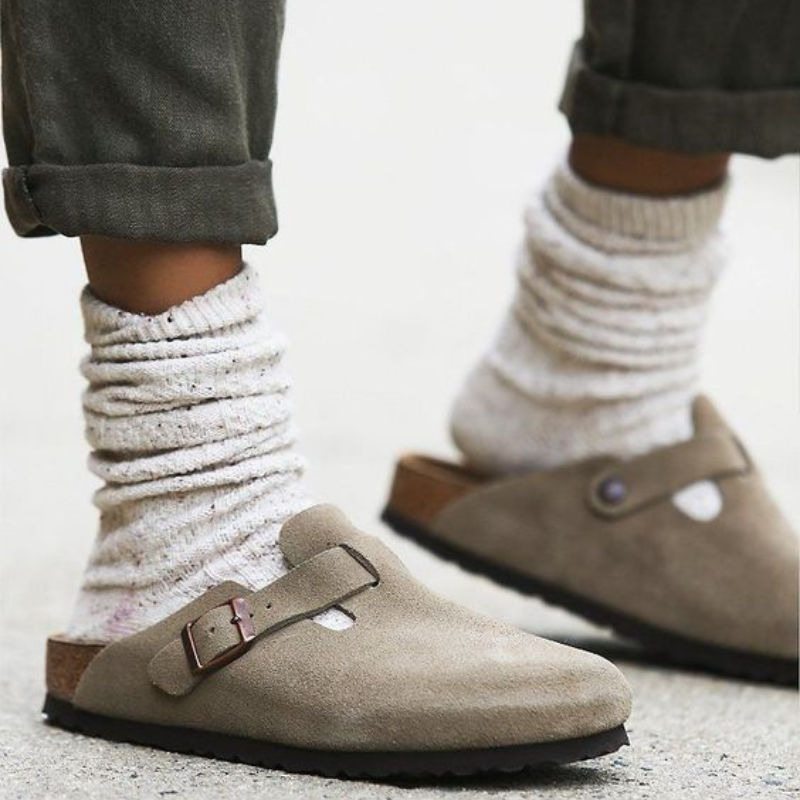 Sabot pour femme avec boucles réglables