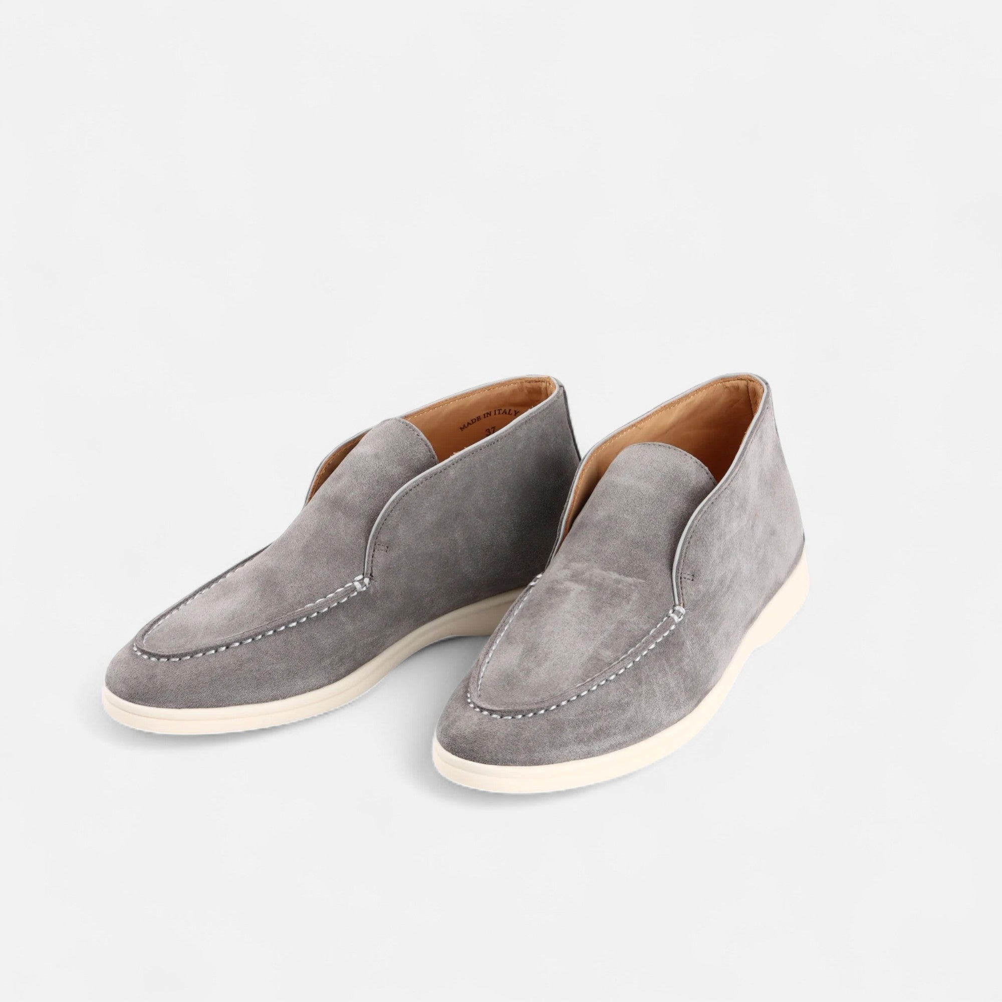 Mocassini Mule in Camoscio da Uomo - Heritage Camel