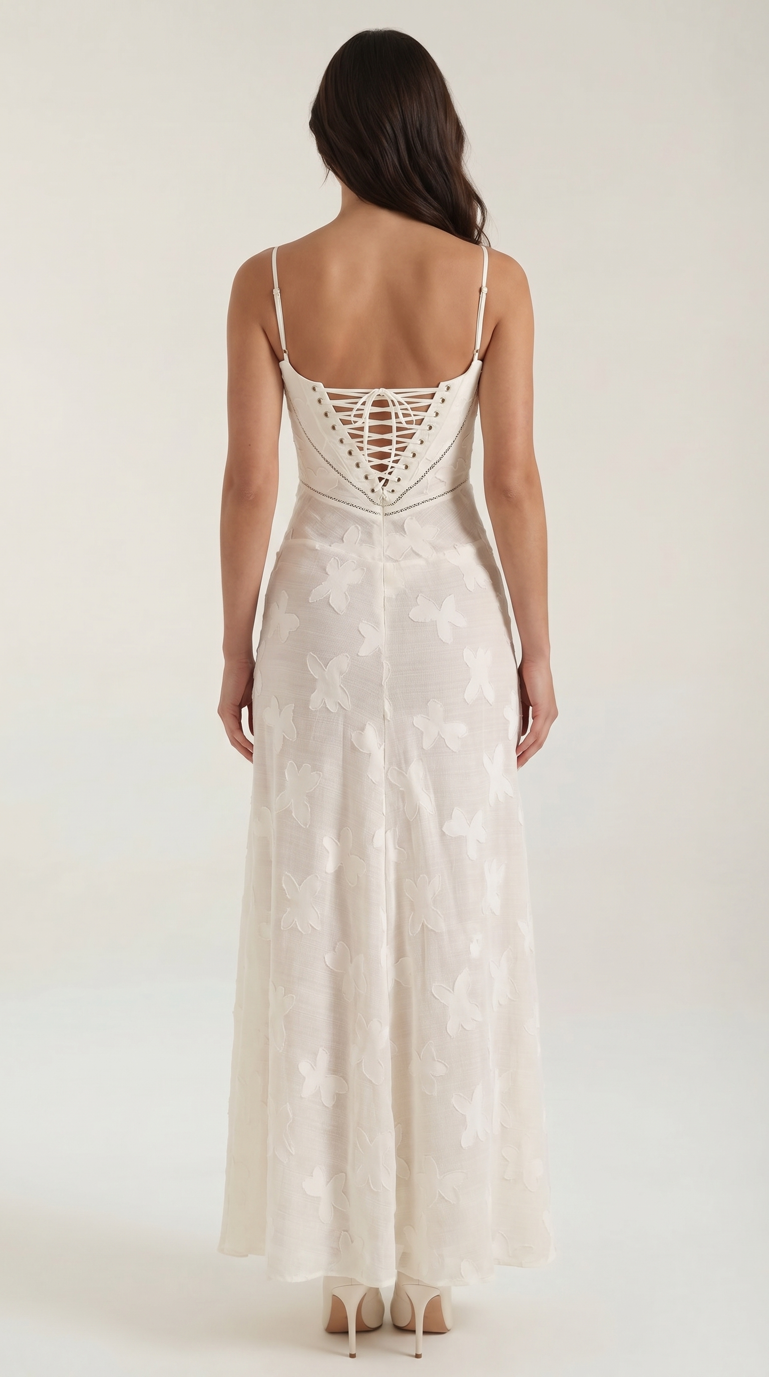 Arabelle maxi ruha jacquard anyagból