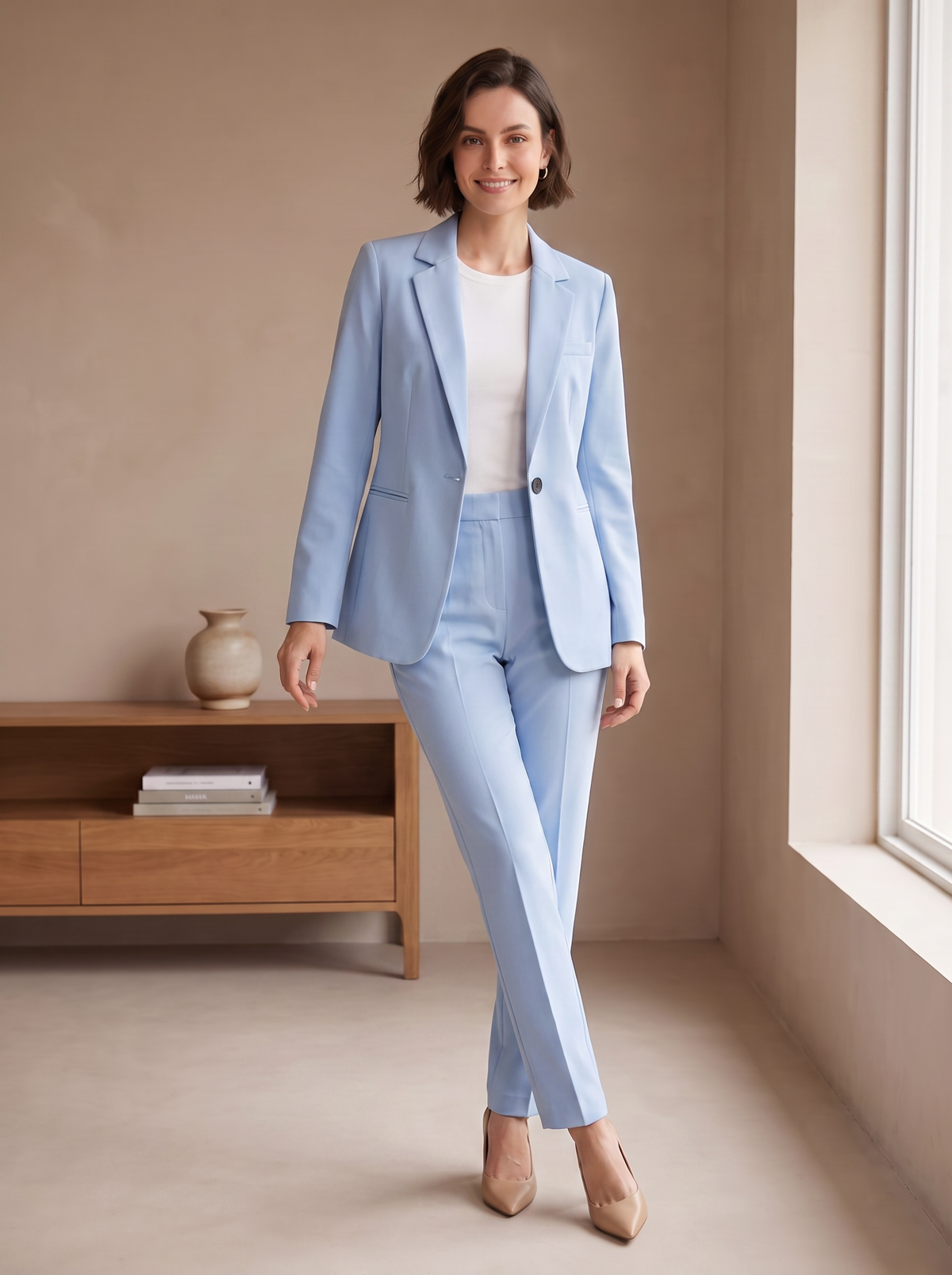 Completo Blazer e Pantaloni Elegante da Donna