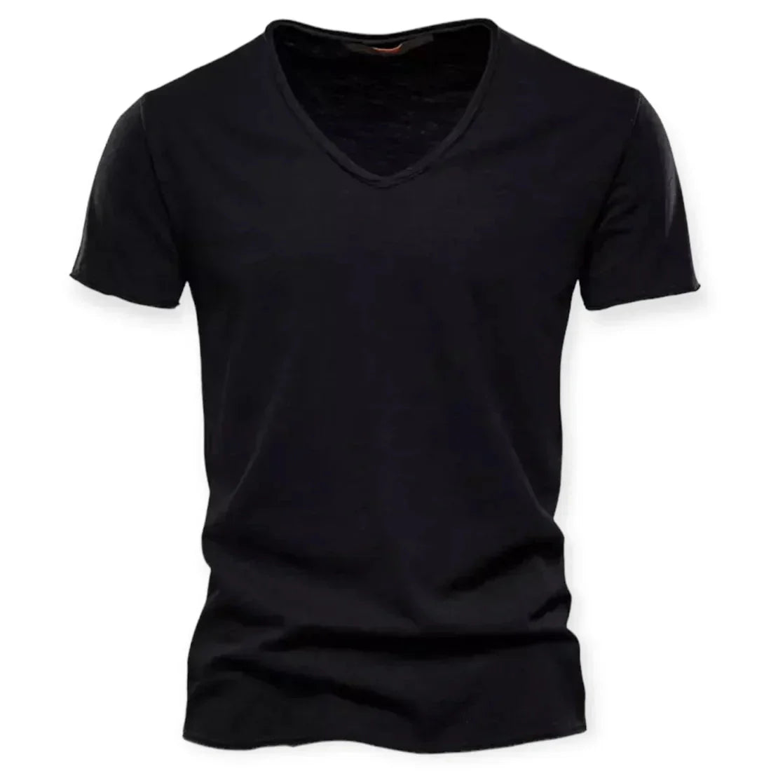 Ανδρικό T-shirt με V λαιμόκοψη