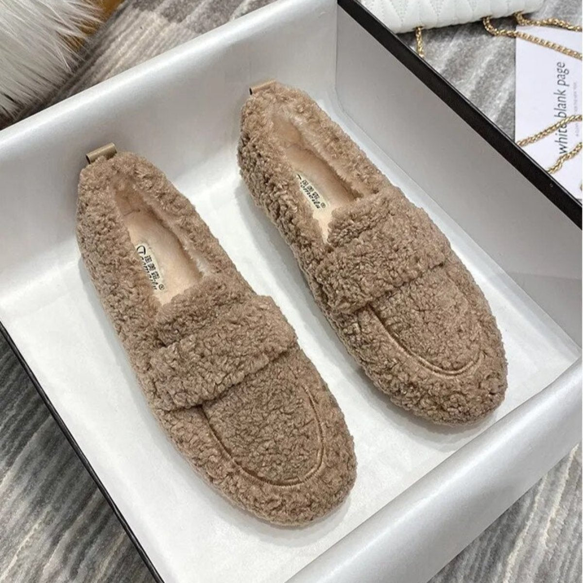 Elisja Scarpe Calde in Peluche