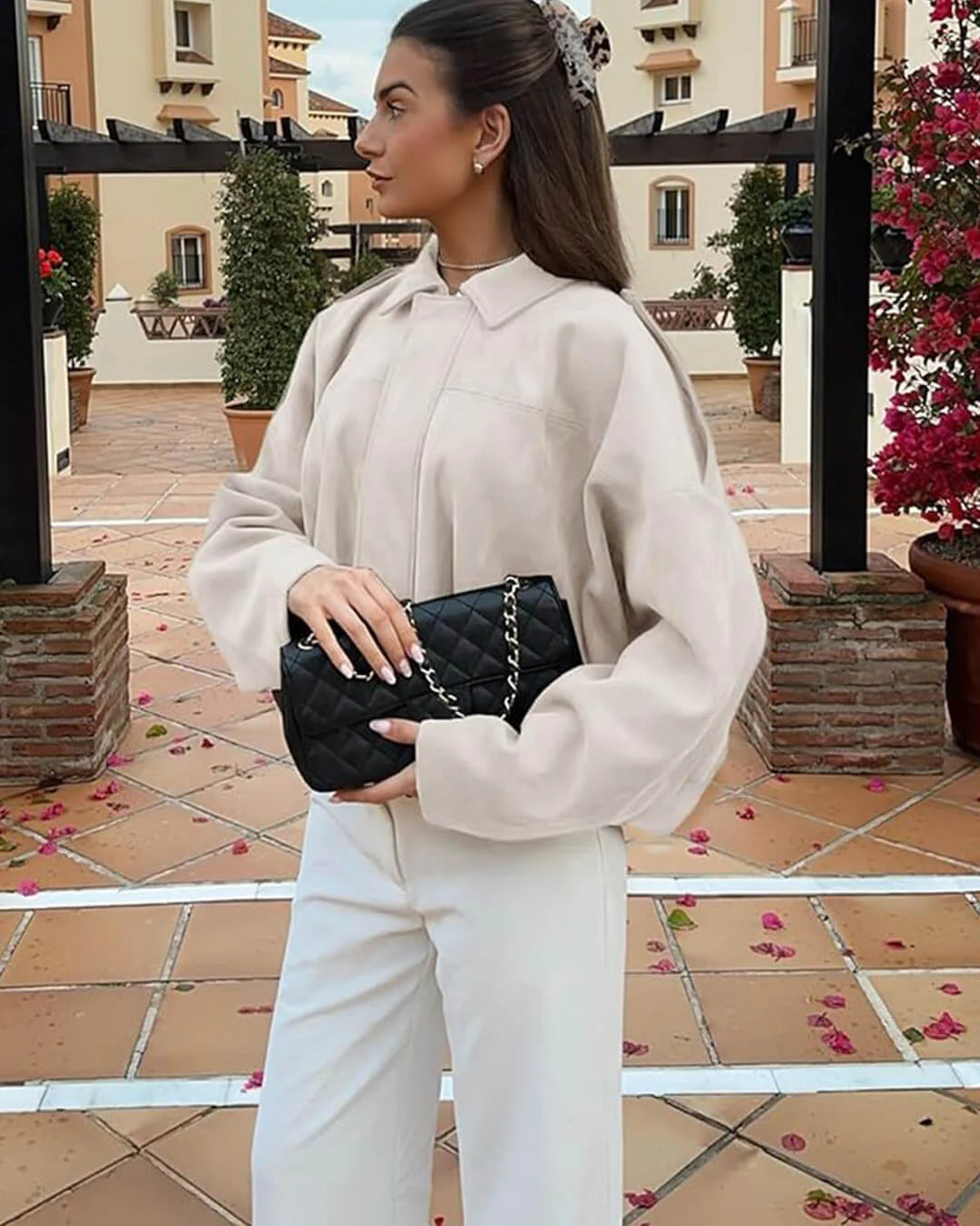 Giacca Bomber da Donna in Stile Casual
