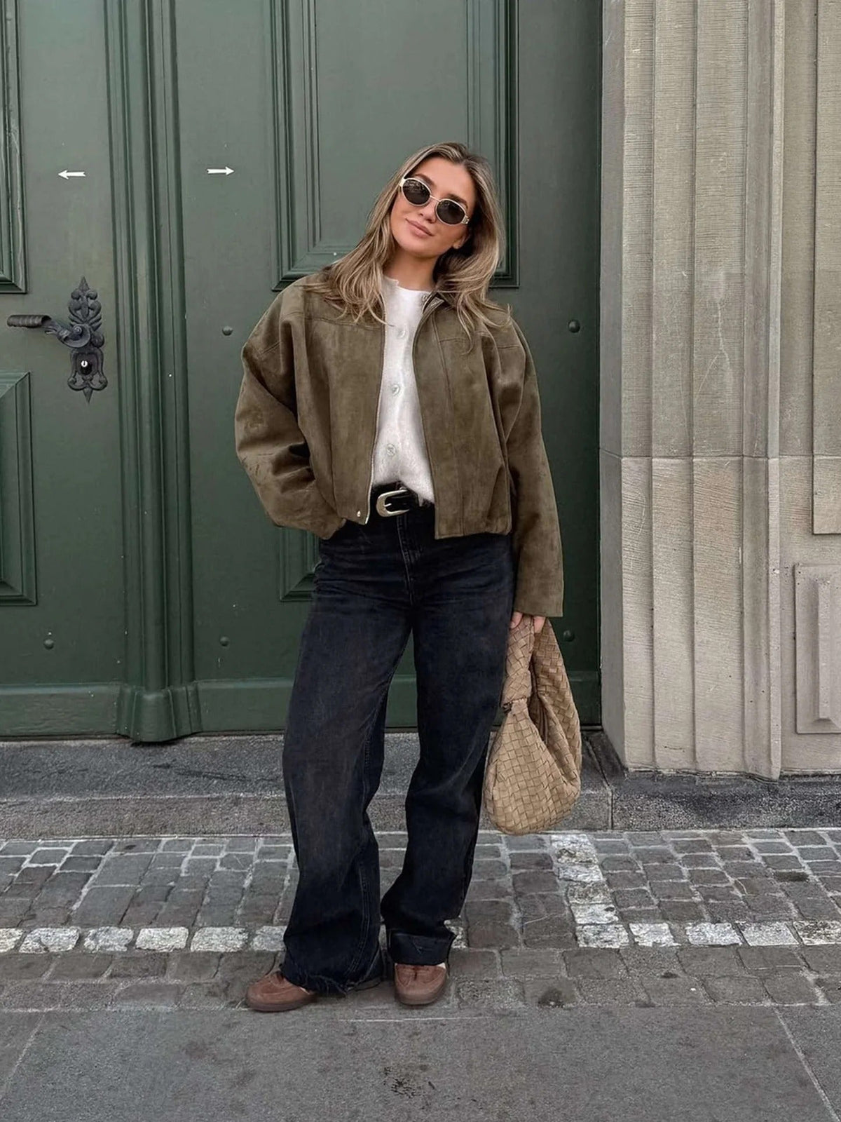 Giacca Bomber da Donna in Stile Casual