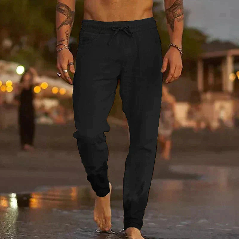 Pantaloni in lino da uomo classici – Intramontabili, freschi e versatili per un look urbano