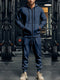 Completo Uomo con Felpa Zip e Pantaloni Jogger