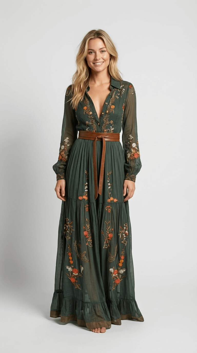 Abito Maxi Boho Camilla