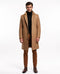 Cappotto Uomo Elegante Monopetto a Lunghezza Media