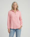 Camicia Donna in Lino e Cotone con Colletto Classico