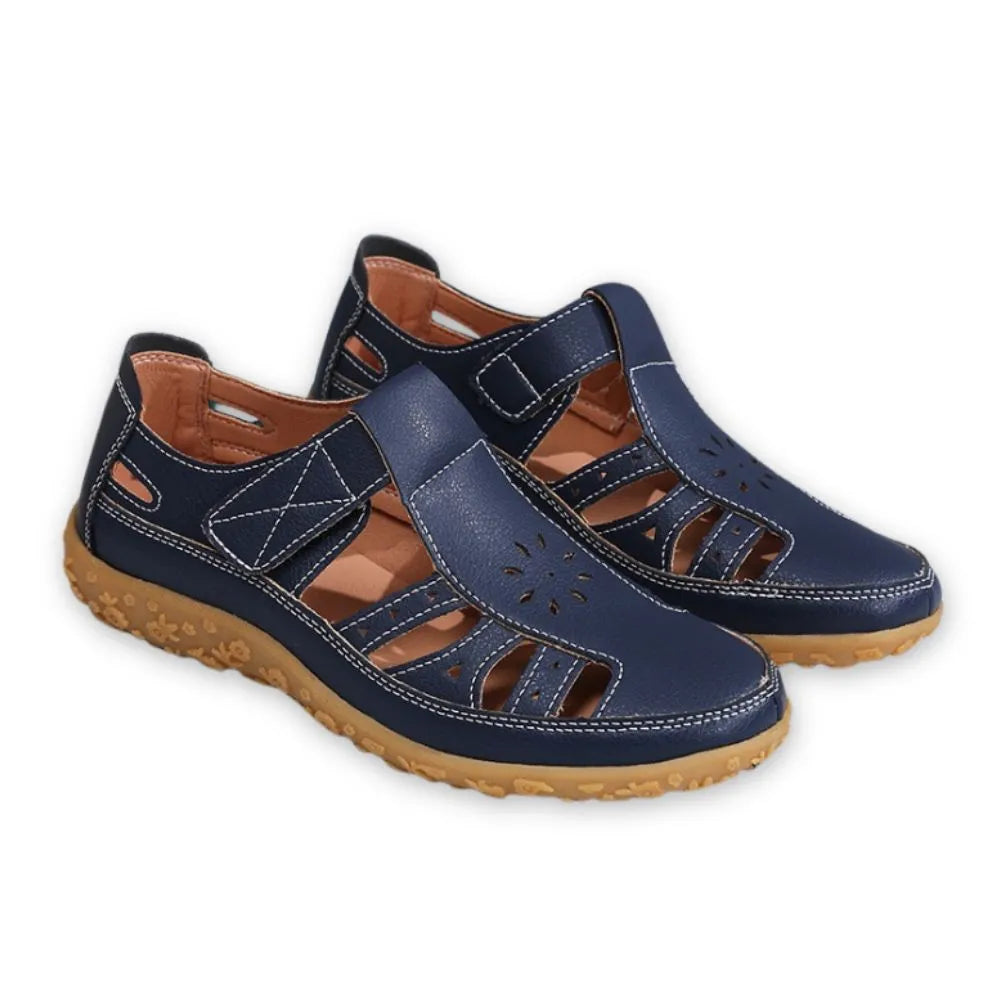 AIRFLEXA™ – Komfortable og justerbare damesandaler med velcro-lukning