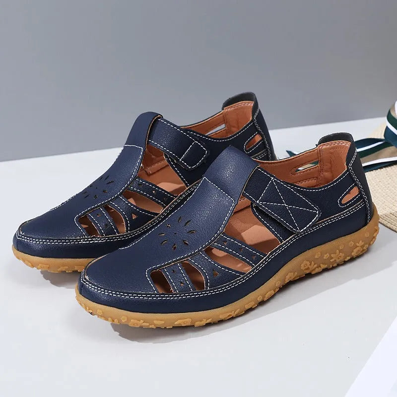 AIRFLEXA™ – Komfortable og justerbare damesandaler med velcro-lukning
