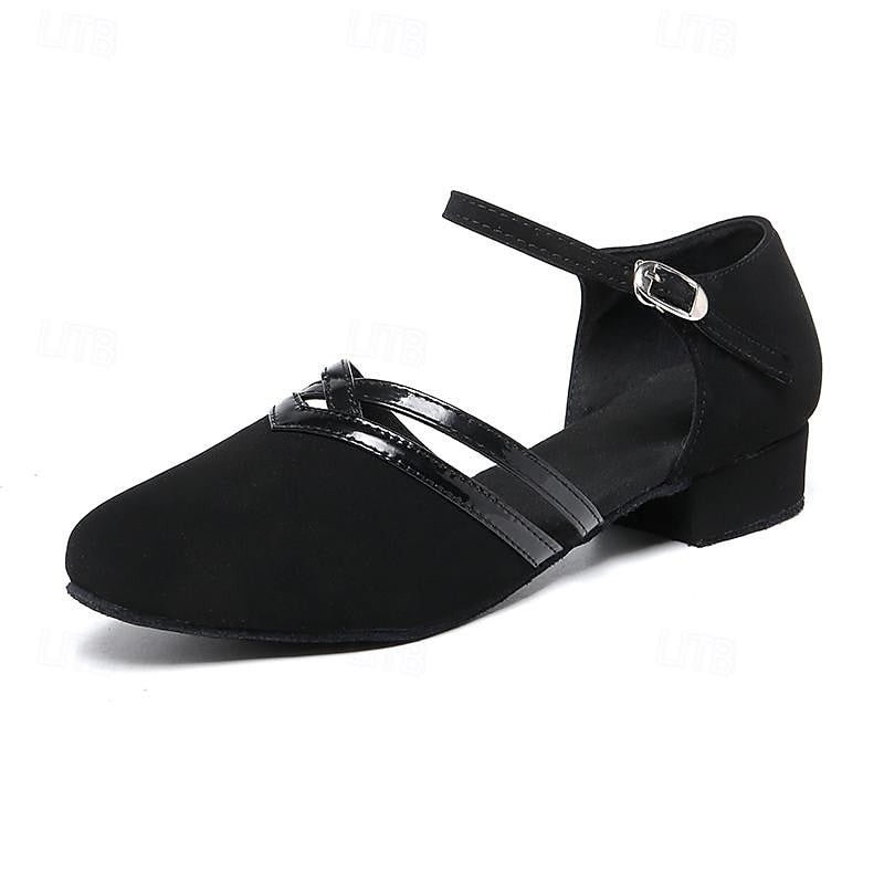 Zapatos de baile modernos de ante: ligeros y flexibles