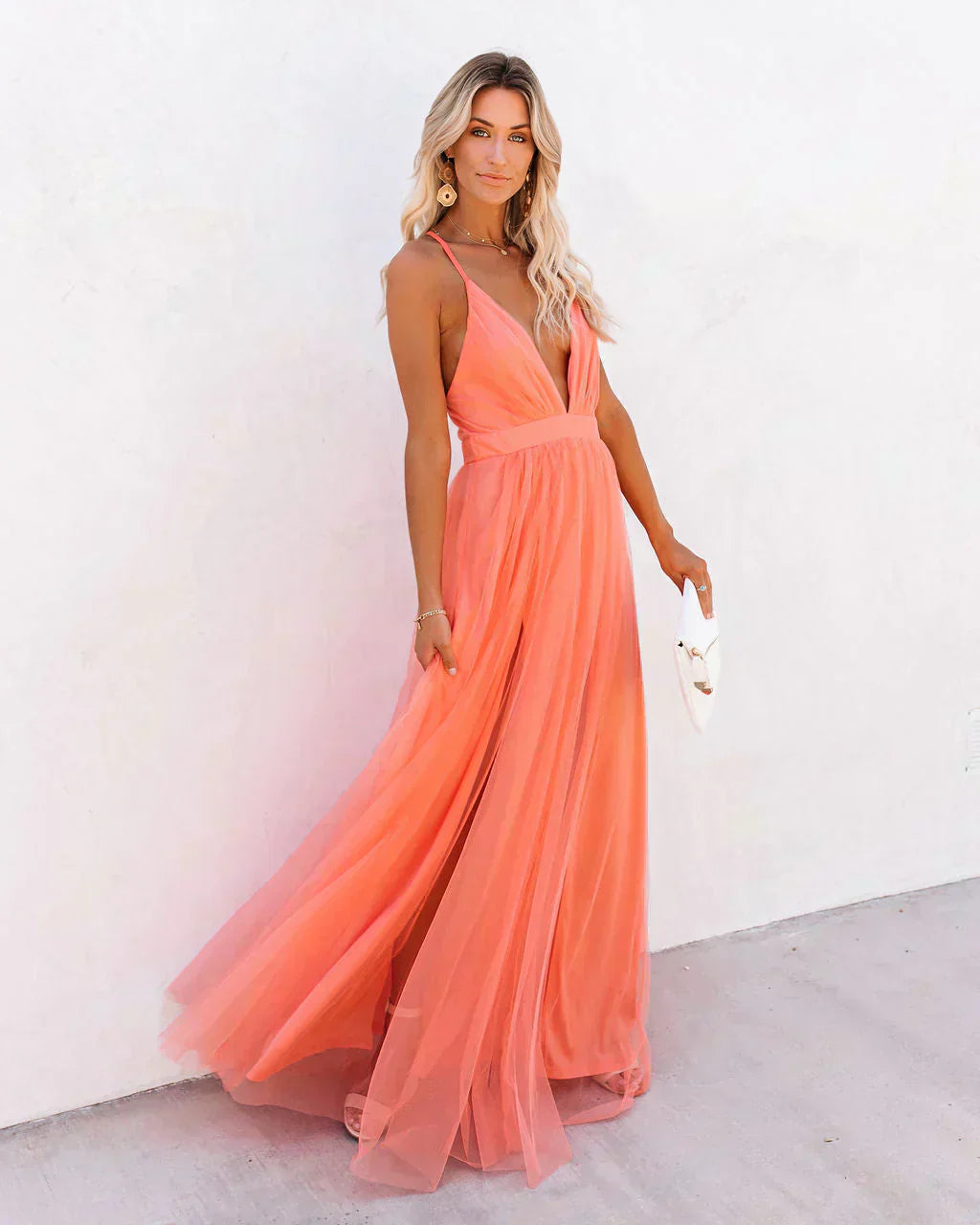 Belinda - Robe maxi fluide et chic style estival