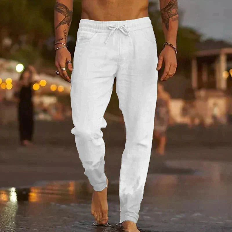 Pantaloni in lino da uomo classici – Intramontabili, freschi e versatili per un look urbano
