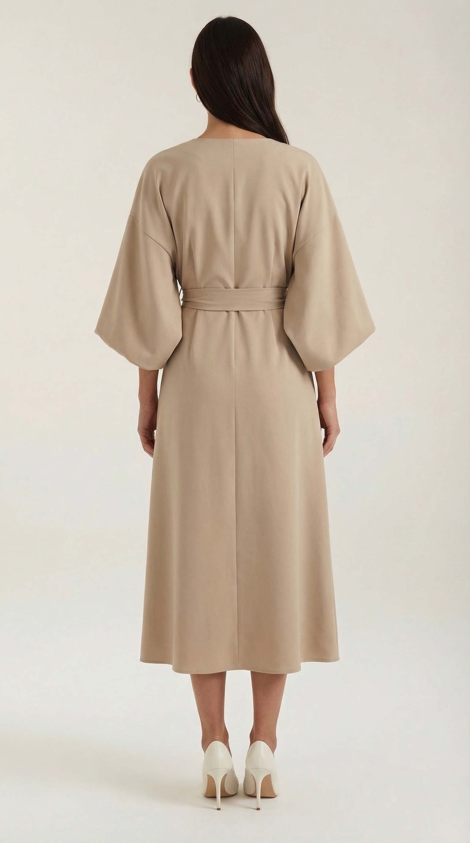 Ana Vestito Maxi con Cintura