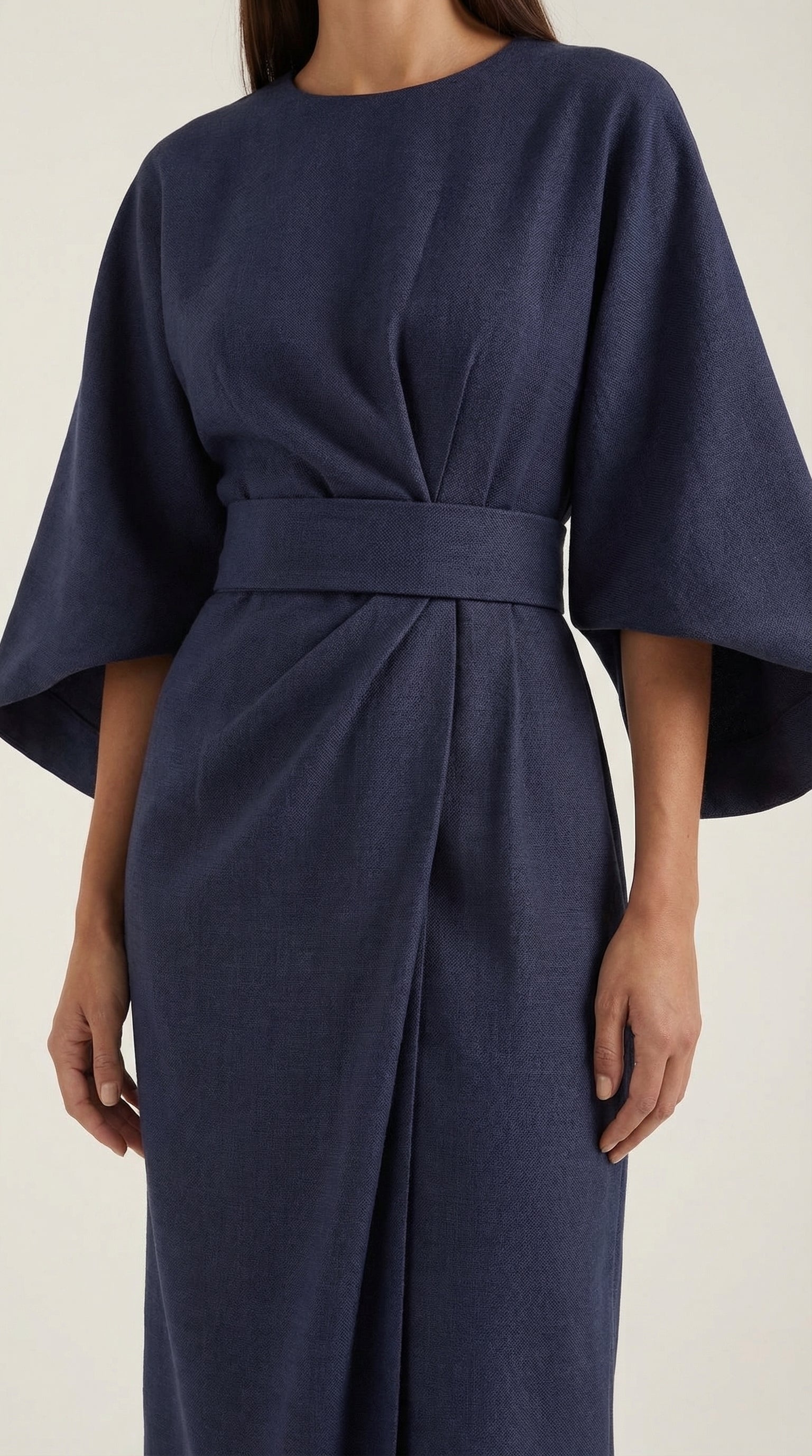 Ana Vestito Maxi con Cintura