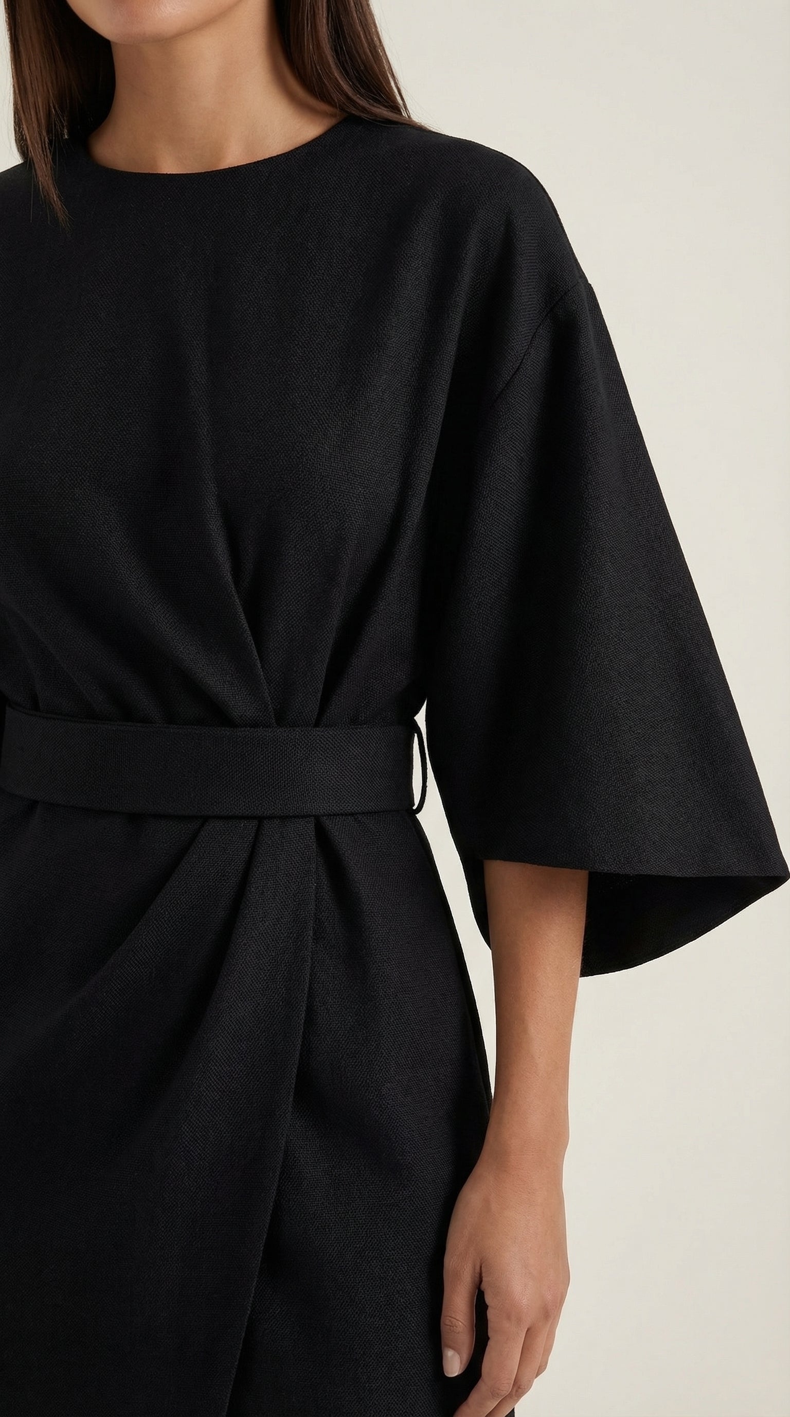 Ana Vestito Maxi con Cintura