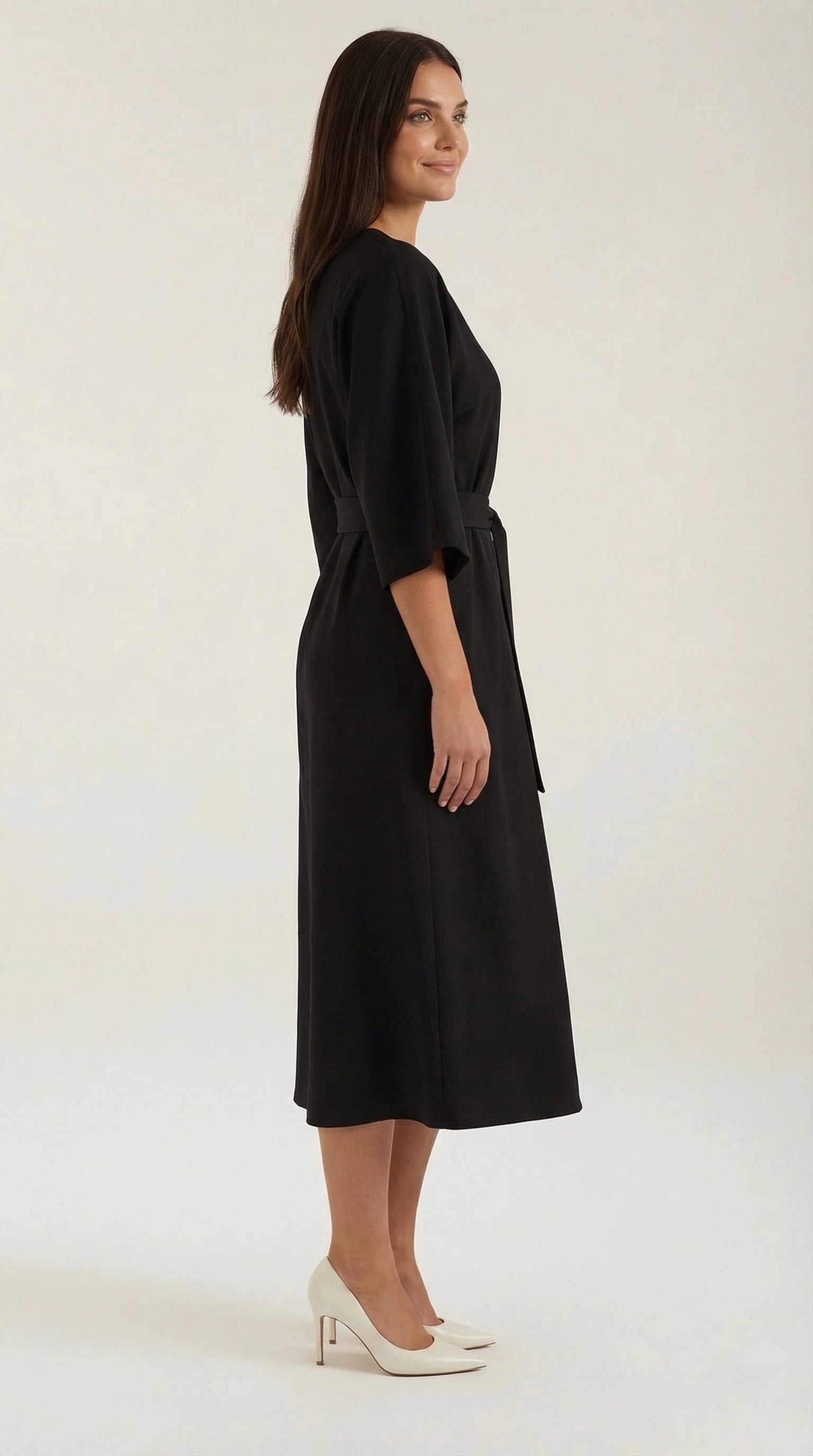Ana Vestito Maxi con Cintura