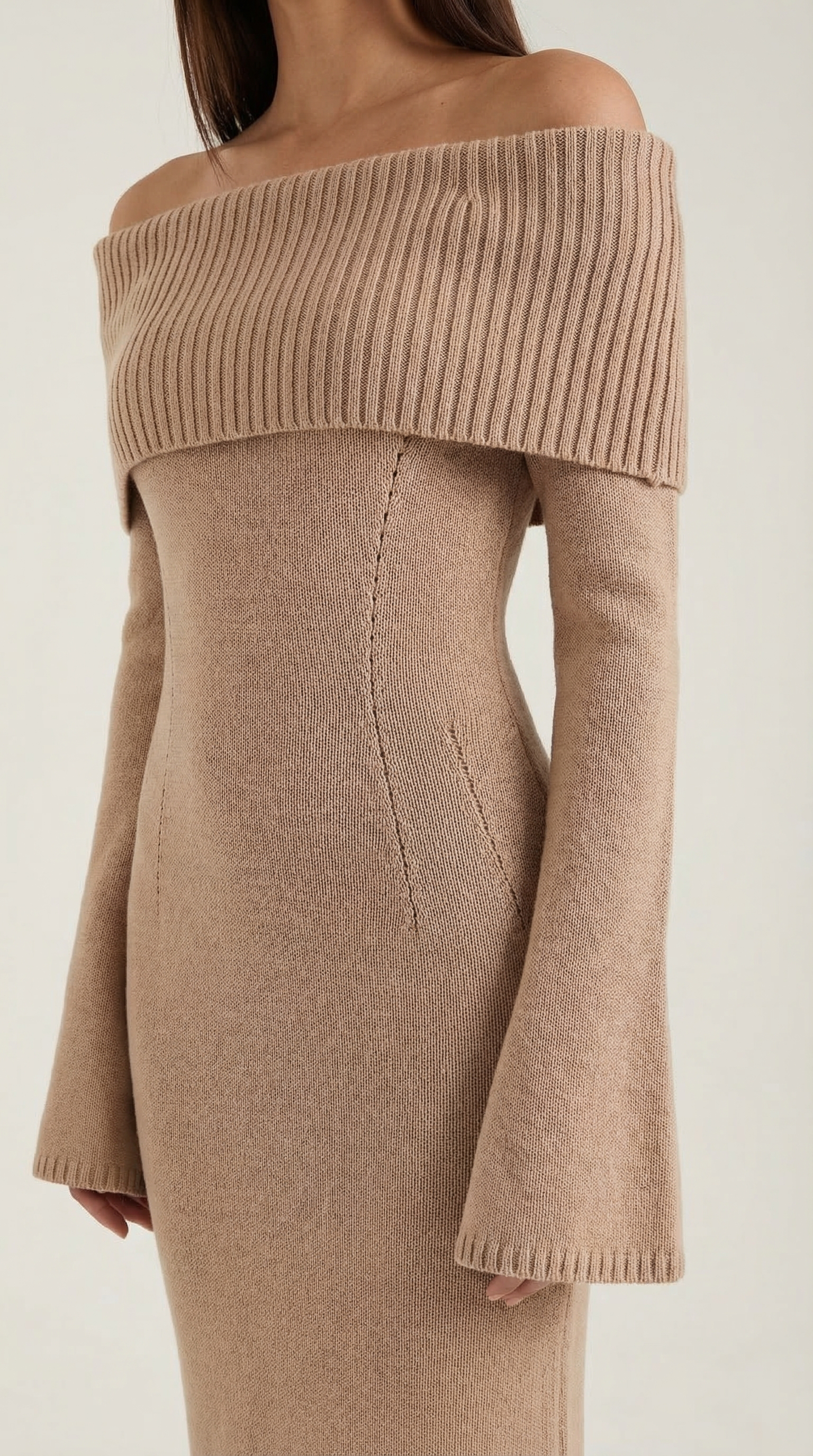 Quinlan Vestido Maxi de Punto