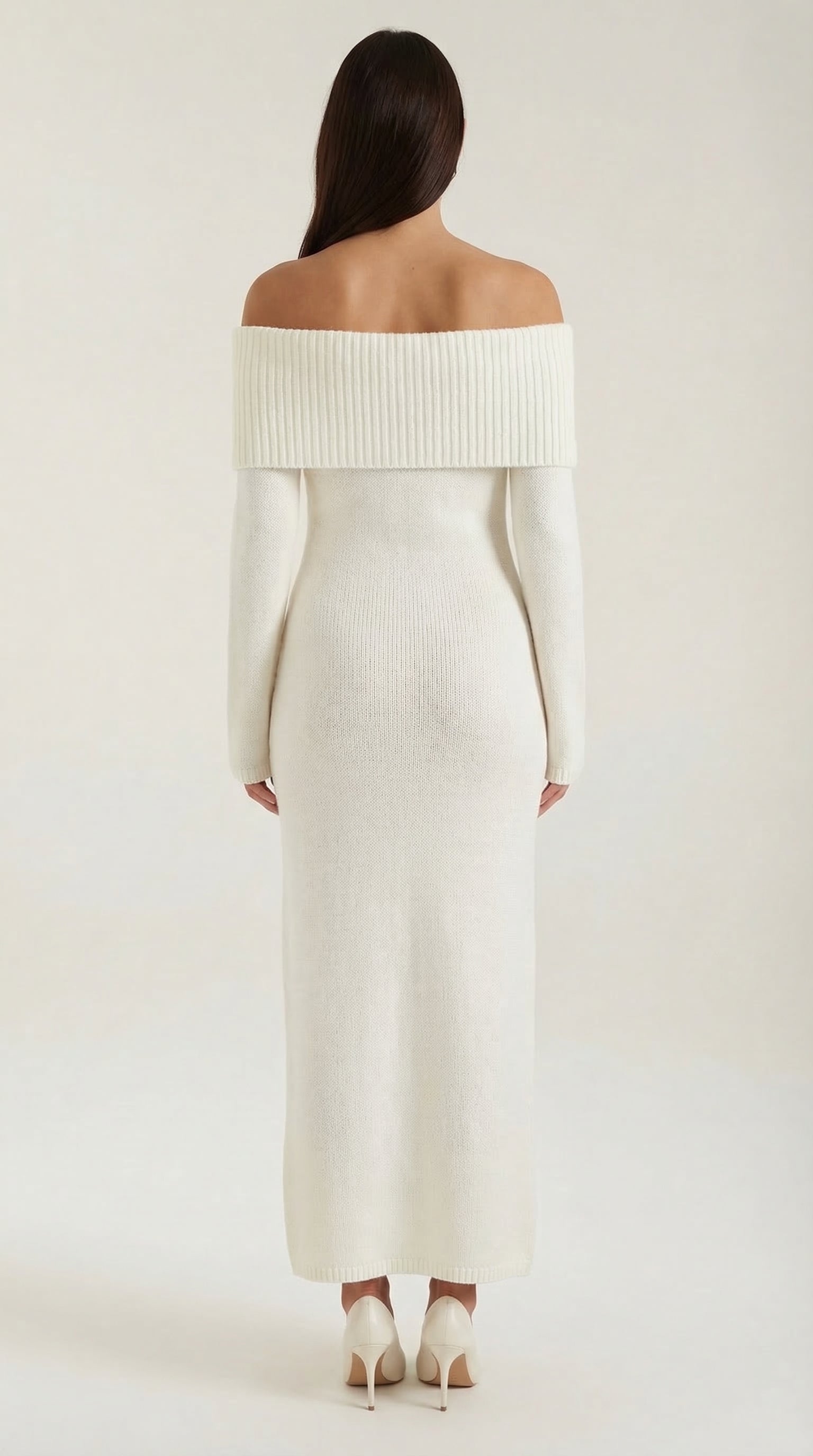 Quinlan Vestido Maxi de Punto