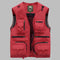 Gilet utility uomo multitasche senza maniche