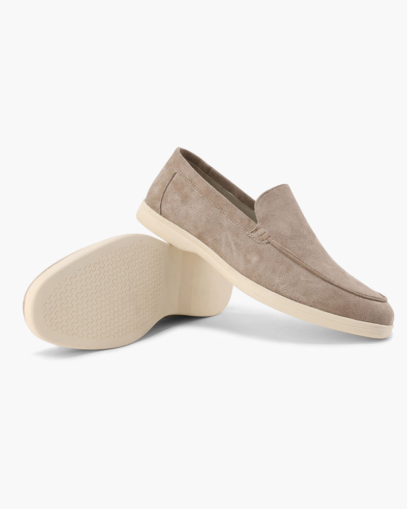 Mocassini Uomo in Pelle Scamosciata Slip-On Casual Eleganti