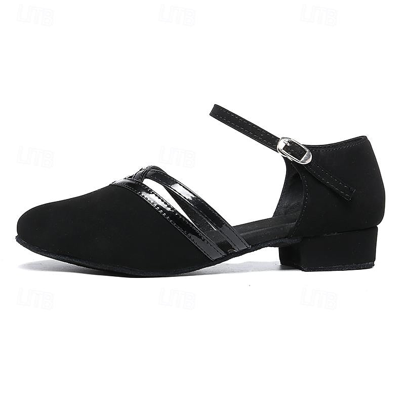 Zapatos de baile modernos de ante: ligeros y flexibles