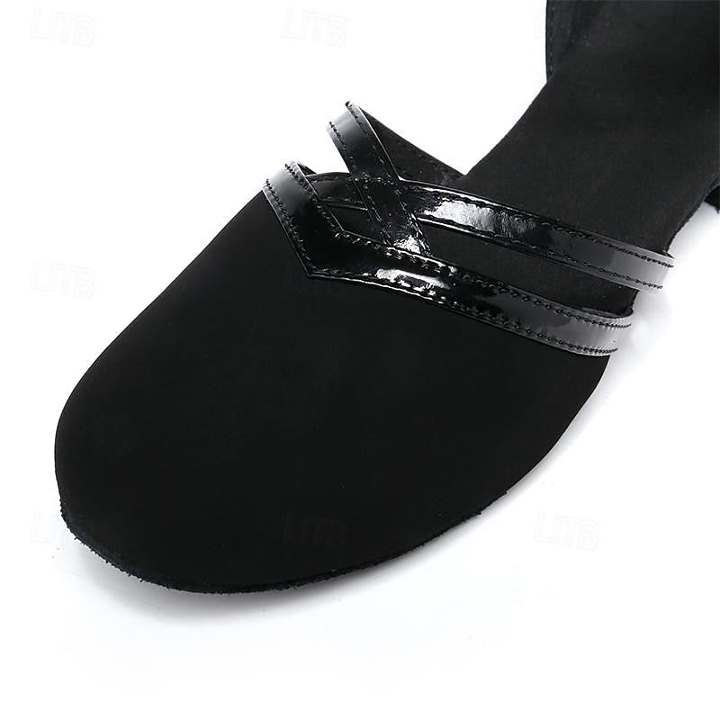 Zapatos de baile modernos de ante: ligeros y flexibles