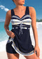Tankini para mujer con falda integrada